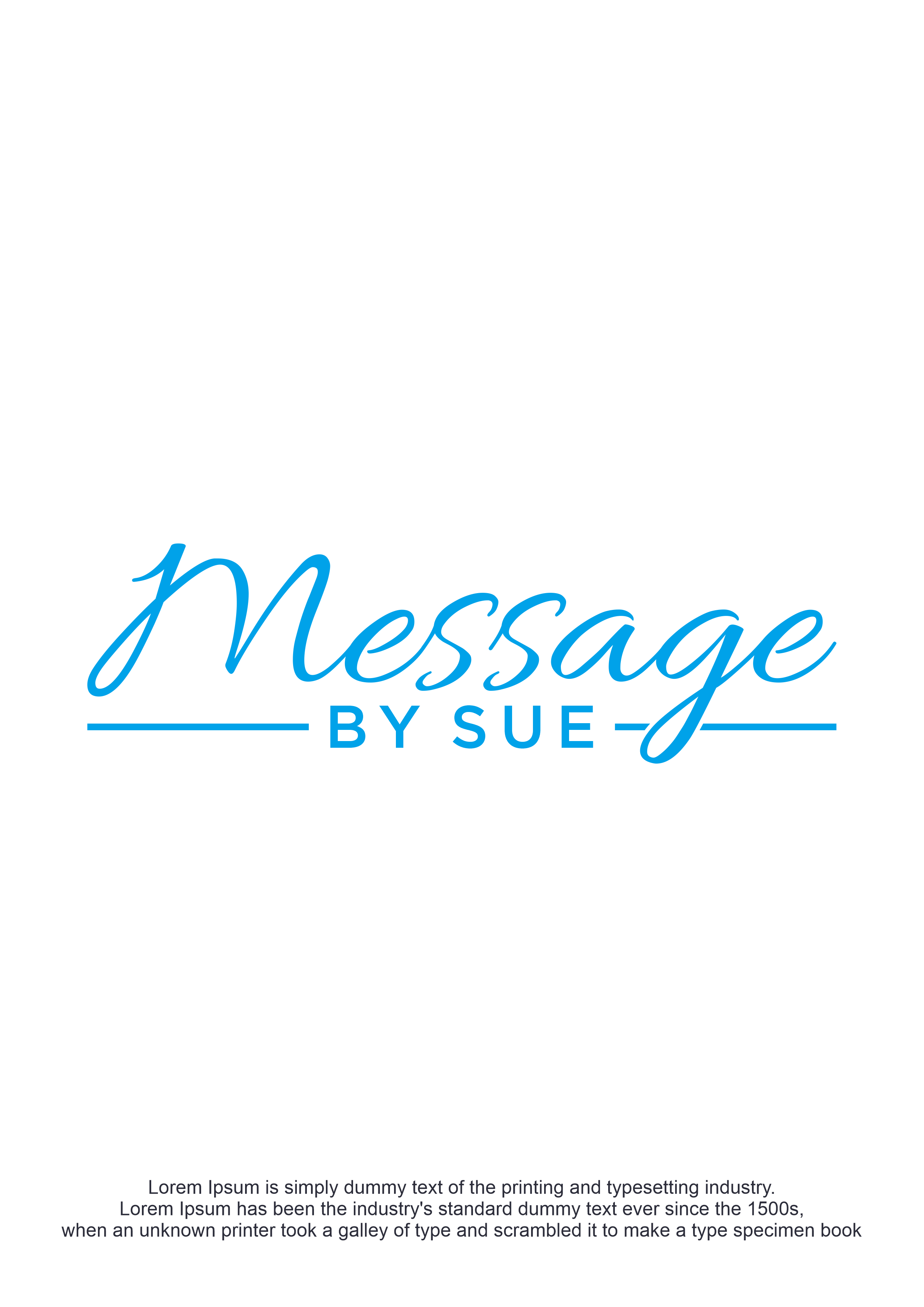 Logo Design by Abigaill_design for Massage by Sue  | Design #34914484