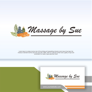 Logo Design by Apache Kretek for Massage by Sue  | Design: #34915464