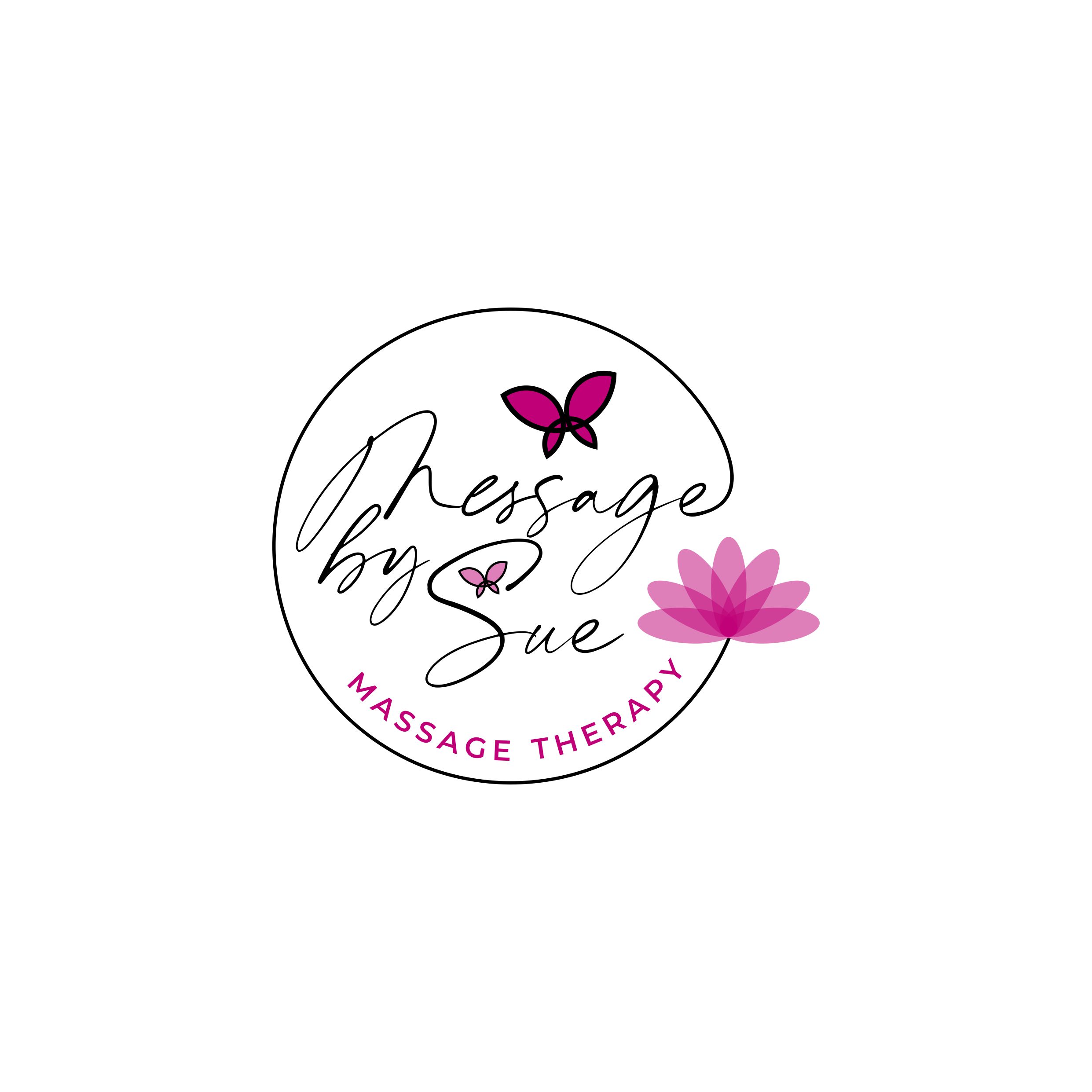Logo-Design von Jeferson HP für Massage by Sue  | Design #34913686
