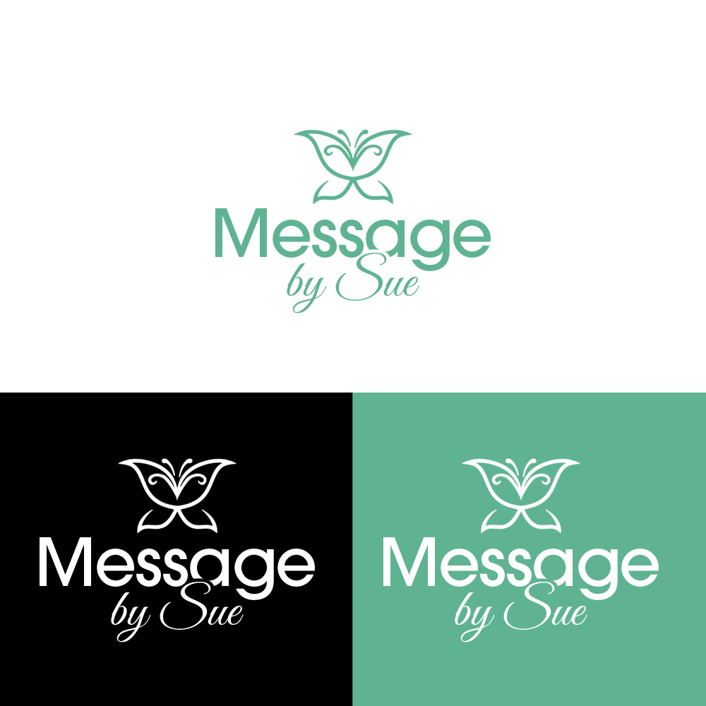 Logo Design by Noor Ezz for Massage by Sue  | Design #34913102