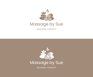 Logo Design by Bilo bee for Massage by Sue  | Design: #34917018