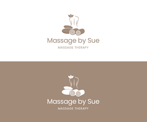 Logo Design by Bilo bee for Massage by Sue  | Design: #34922894