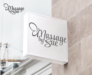 Logo-Design von aquabomb26 für Massage by Sue  | Design: #34914801