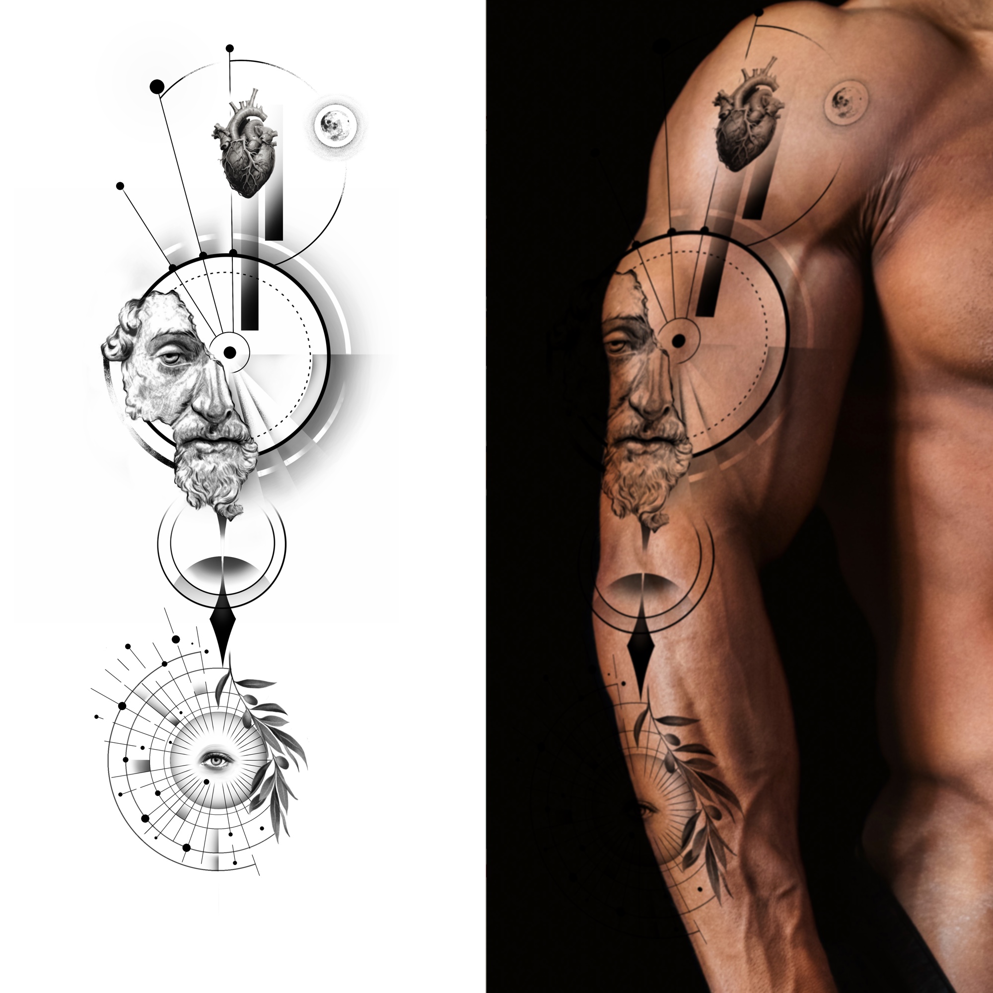 Tattoo Design by bangkat for RTM Pictures | Design #34990958