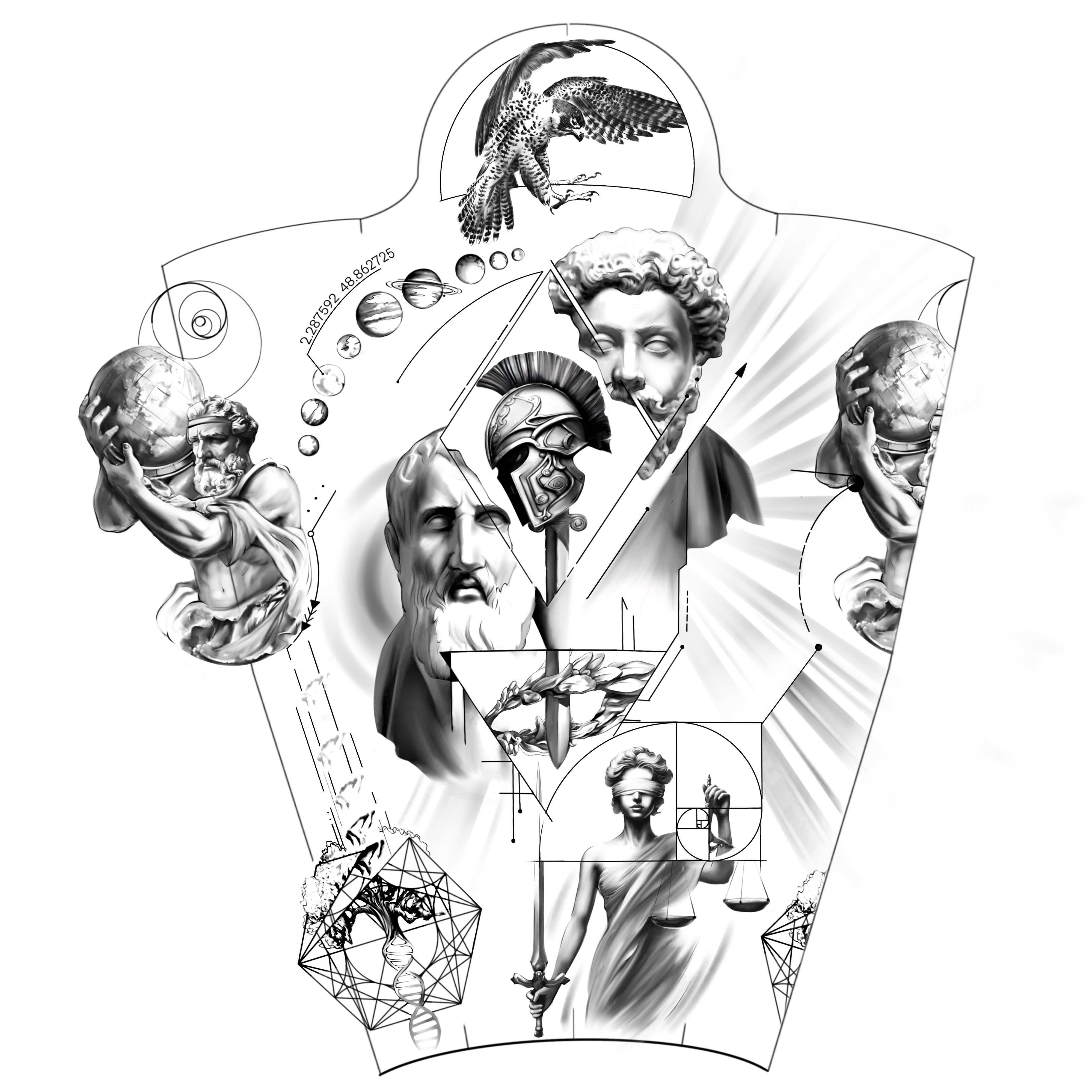 Tattoo Design by Yevhen (Ukrdesign) for RTM Pictures | Design #35035335