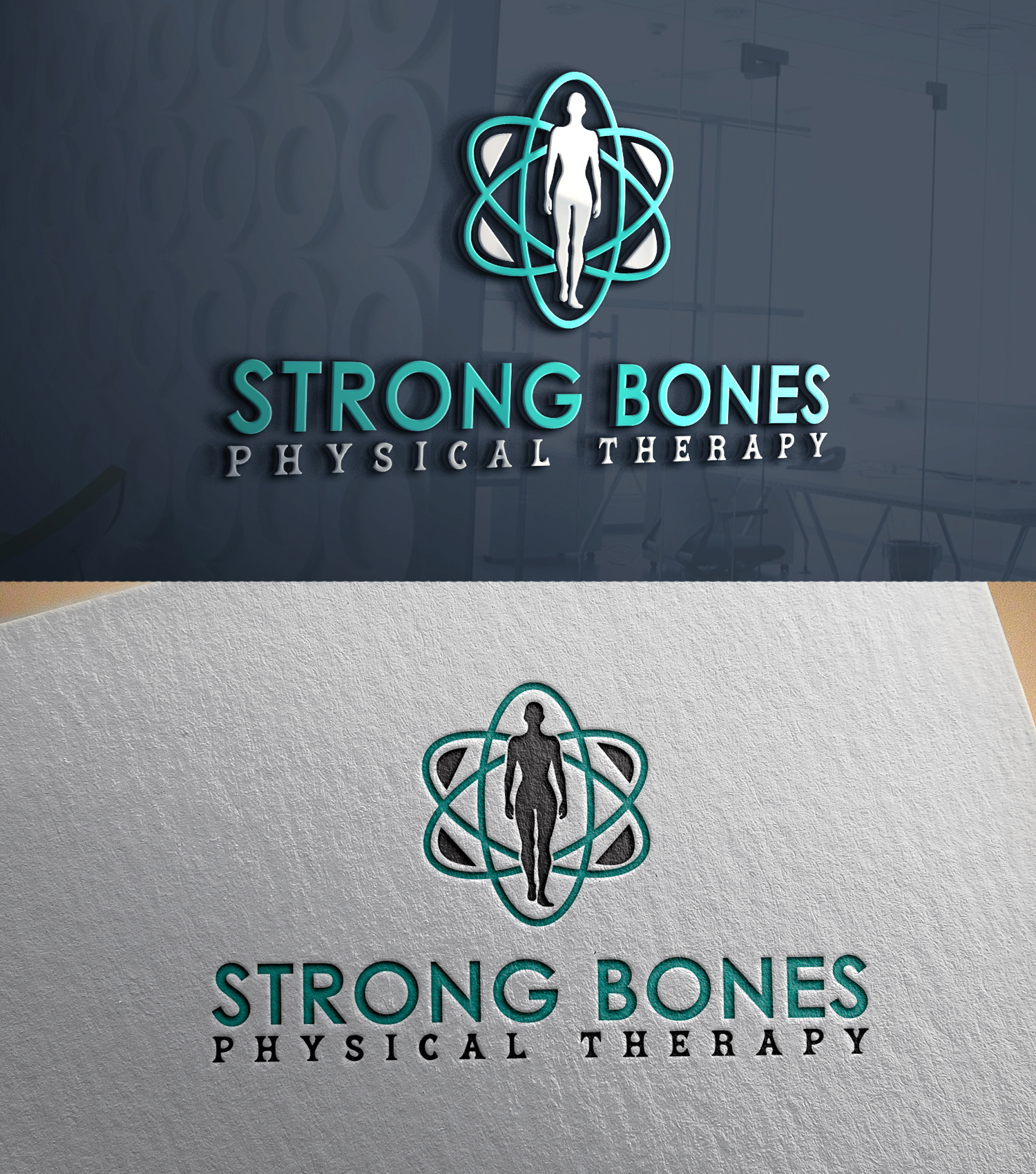 Logo Design by 24ksunny for Strong Bones Physical Therapy | Design #34913961