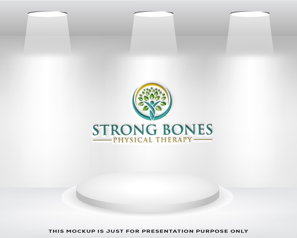 Logo-Design von Razaq für Strong Bones Physical Therapy | Design #34915445