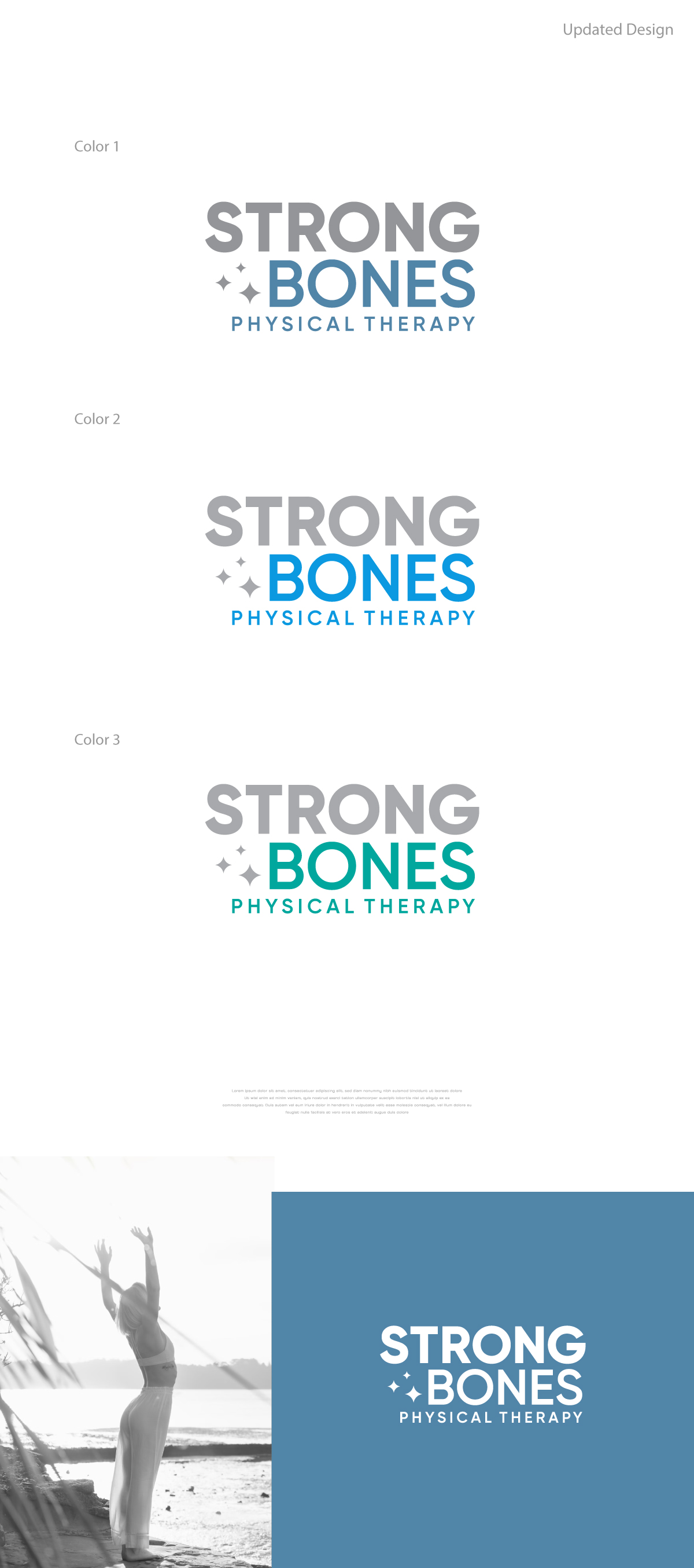 Diseño de Logo por apik. para Strong Bones Physical Therapy | Diseño #34928348