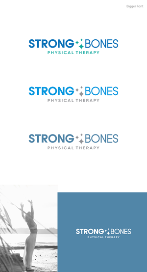 Logo Design by apik. for Strong Bones Physical Therapy | Design: #34933302