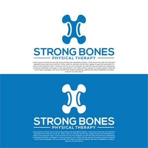 Diseño de Logo por diego costa para Strong Bones Physical Therapy | Diseño: #34915881