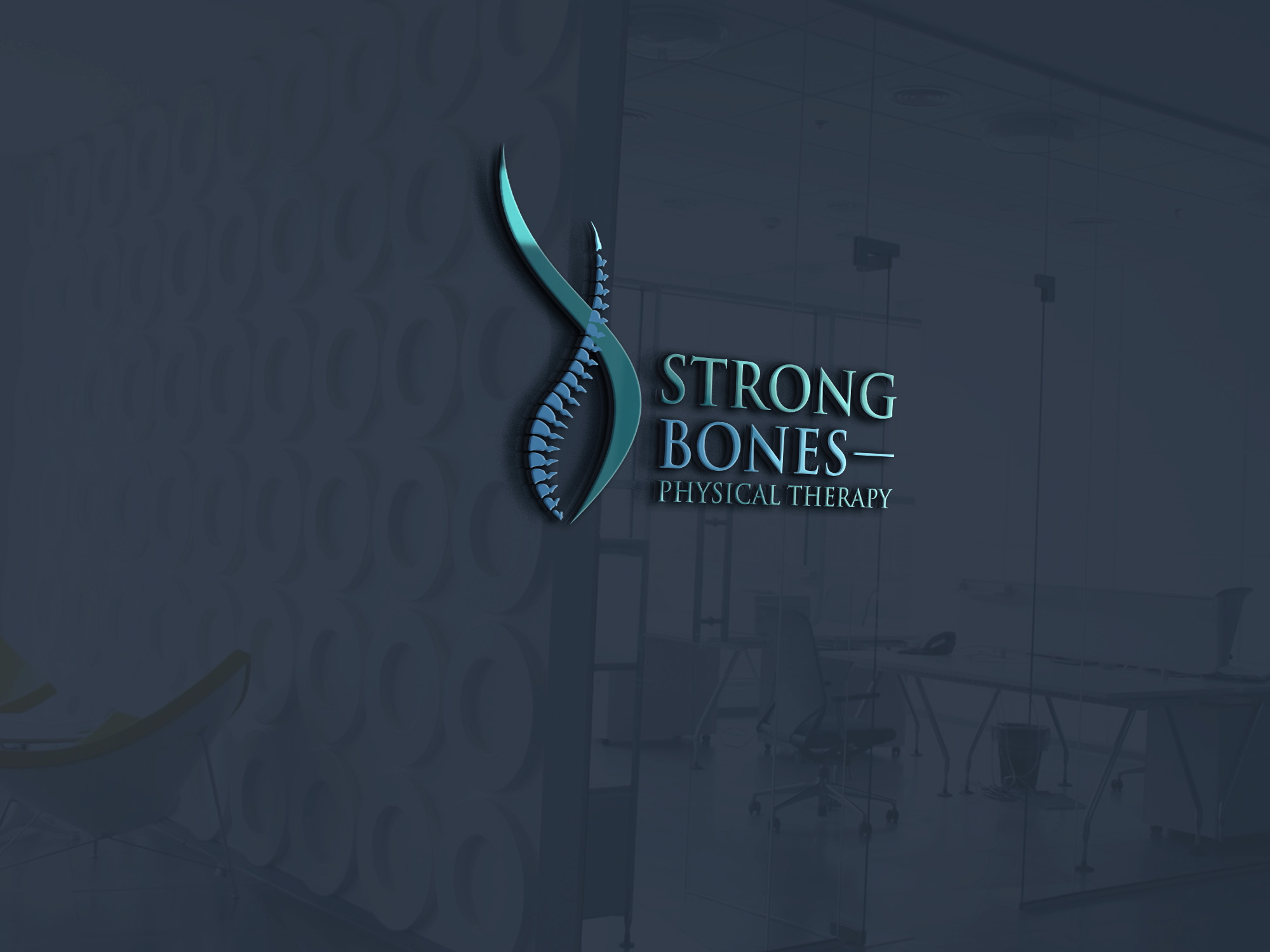 Logo Design by VisionCraft™ for Strong Bones Physical Therapy | Design #34916645