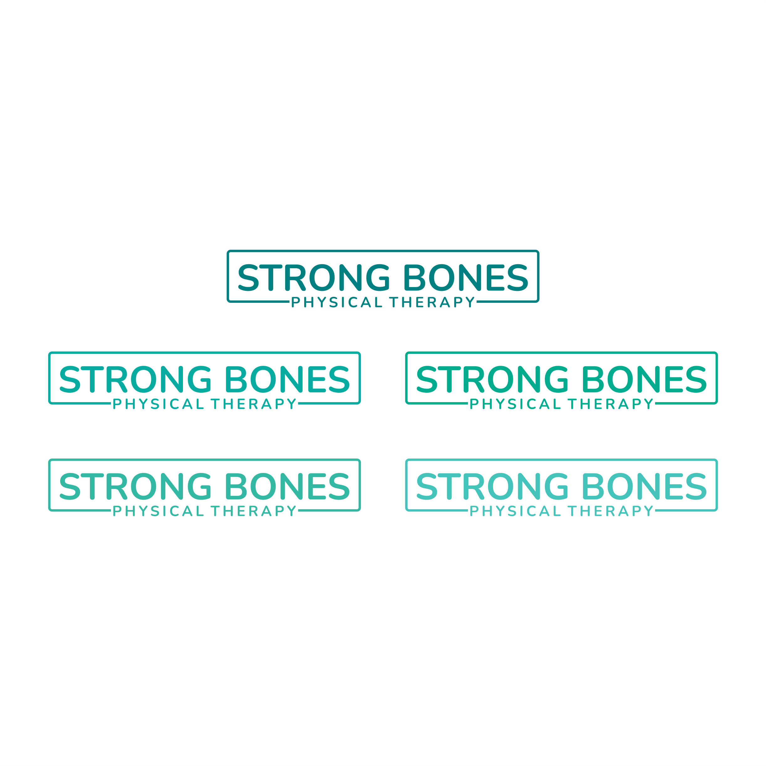 Logo-Design von Argidhan für Strong Bones Physical Therapy | Design #34929713