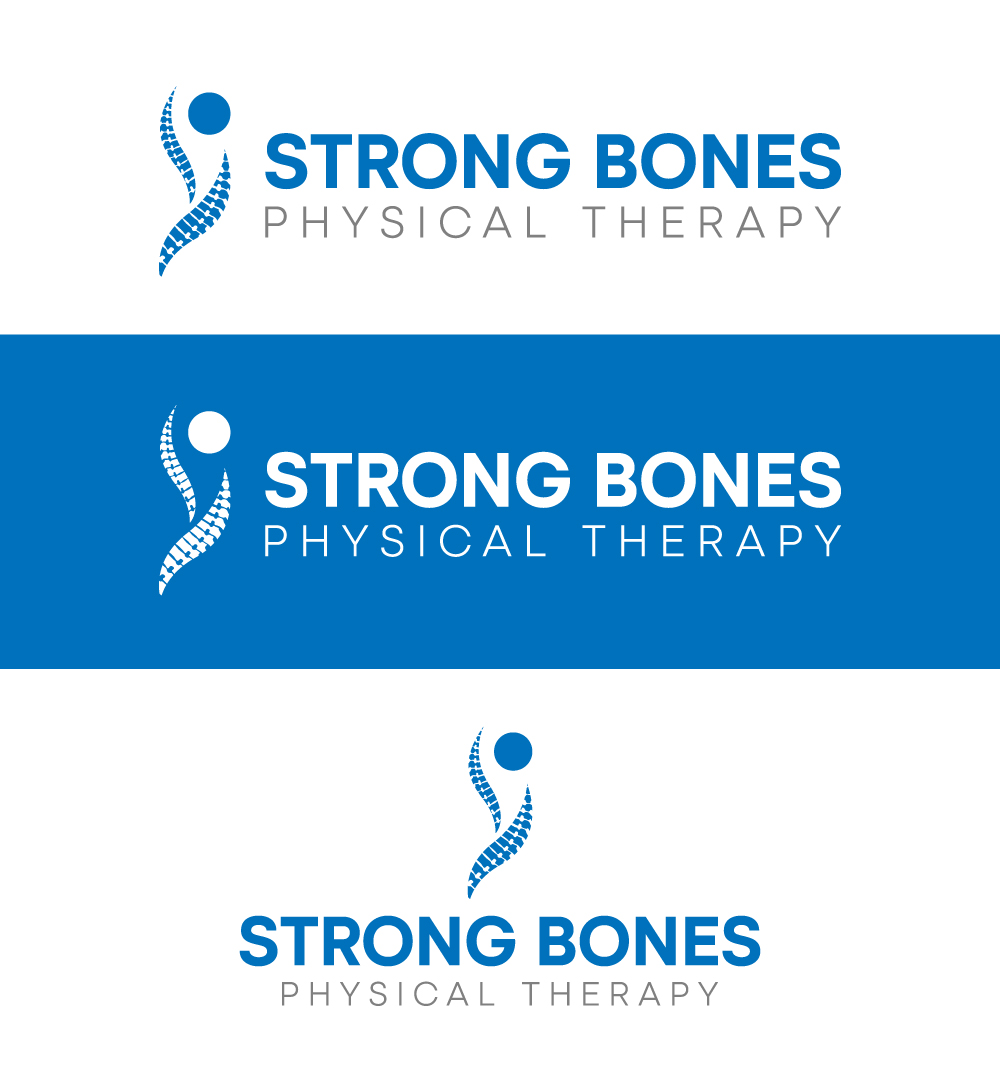 Logo Design by Md. Jubayer for Strong Bones Physical Therapy | Design #34950429