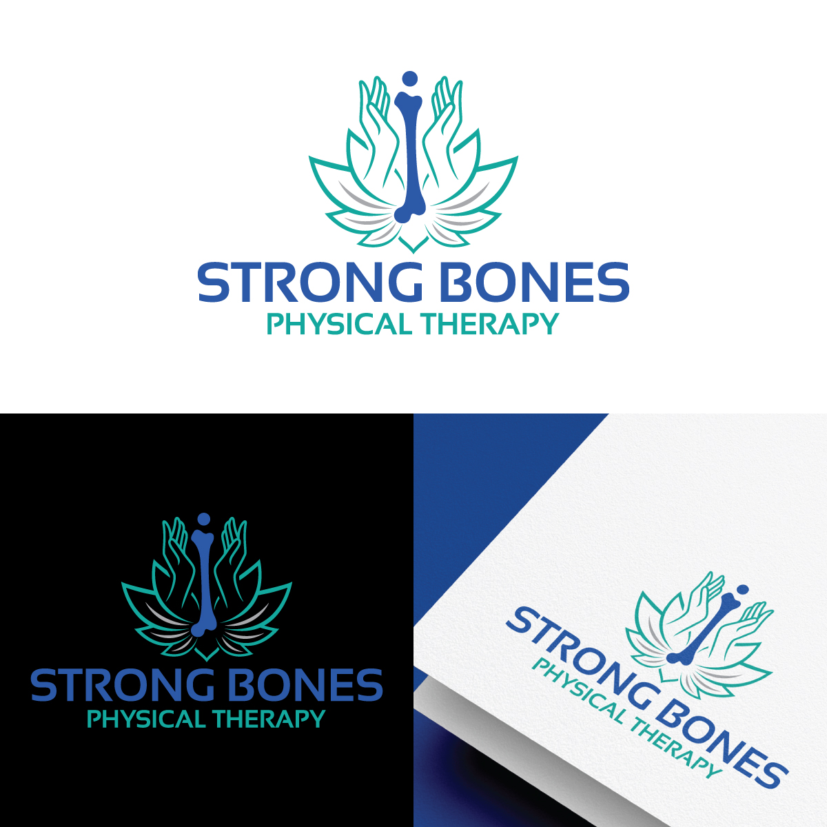 Diseño de Logo por riya.mitra07j para Strong Bones Physical Therapy | Diseño #34915675