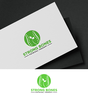 Diseño de Logo por fly  design para Strong Bones Physical Therapy | Diseño: #34917955