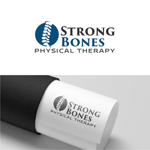 Diseño de Logo por fly  design para Strong Bones Physical Therapy | Diseño: #34918057