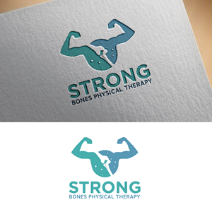 Diseño de Logo por fly  design para Strong Bones Physical Therapy | Diseño: #34918058