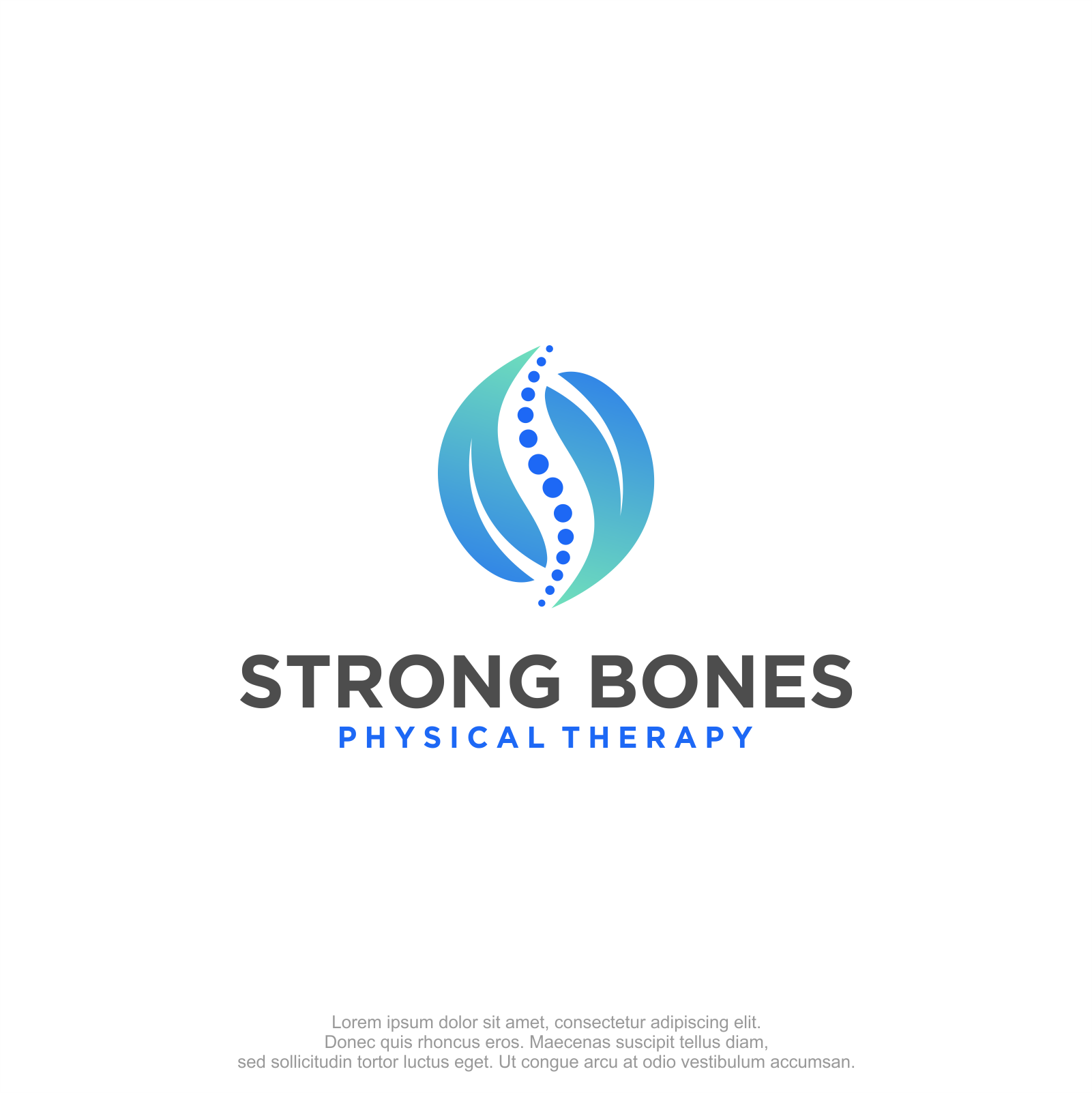 Diseño de Logo por M.Syaiful Huda para Strong Bones Physical Therapy | Diseño #34918524