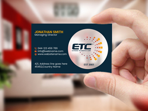 Business Card Design by Creations Box 2015 for this project | Design: #34924359