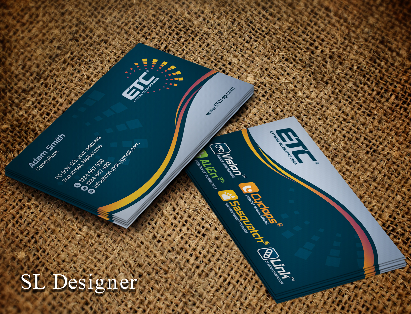Business Card Design by SL Designer for this project | Design #34916199