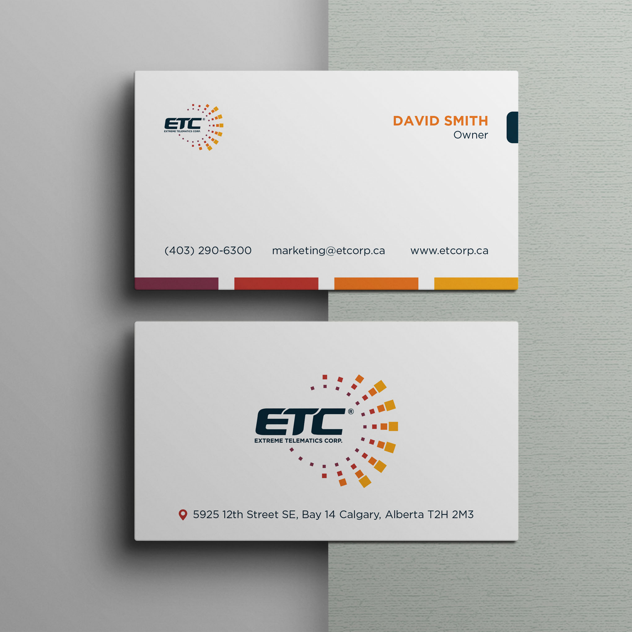 Design de Carte de Visite par Bikash Das pour Extreme Telematics Corp. | Design #34917641