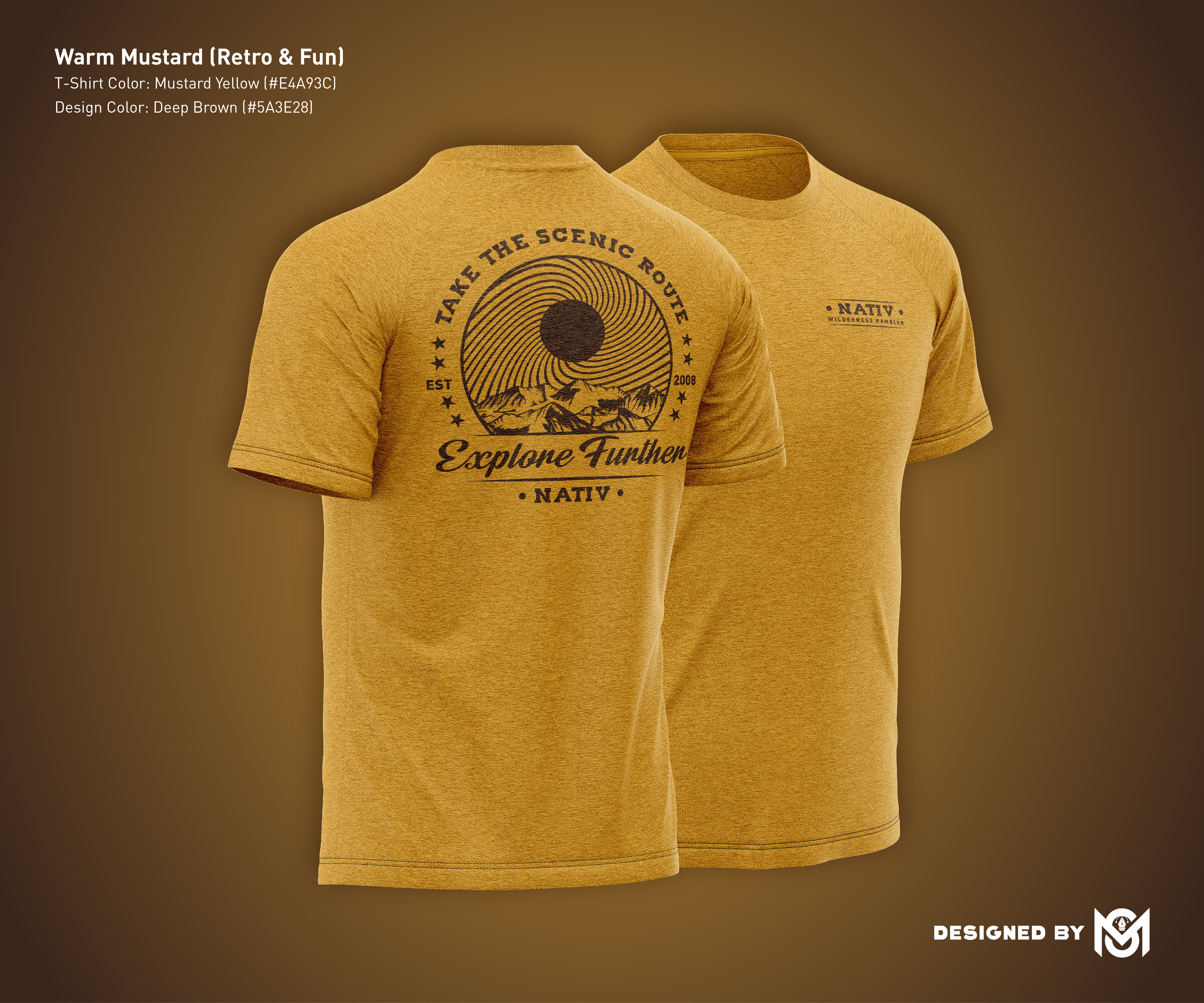 T-shirt Design by Designed by MS for NATIV LLC | Design #34954696