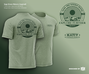 T-shirt Design by Designed by MS for NATIV LLC | Design: #34989748