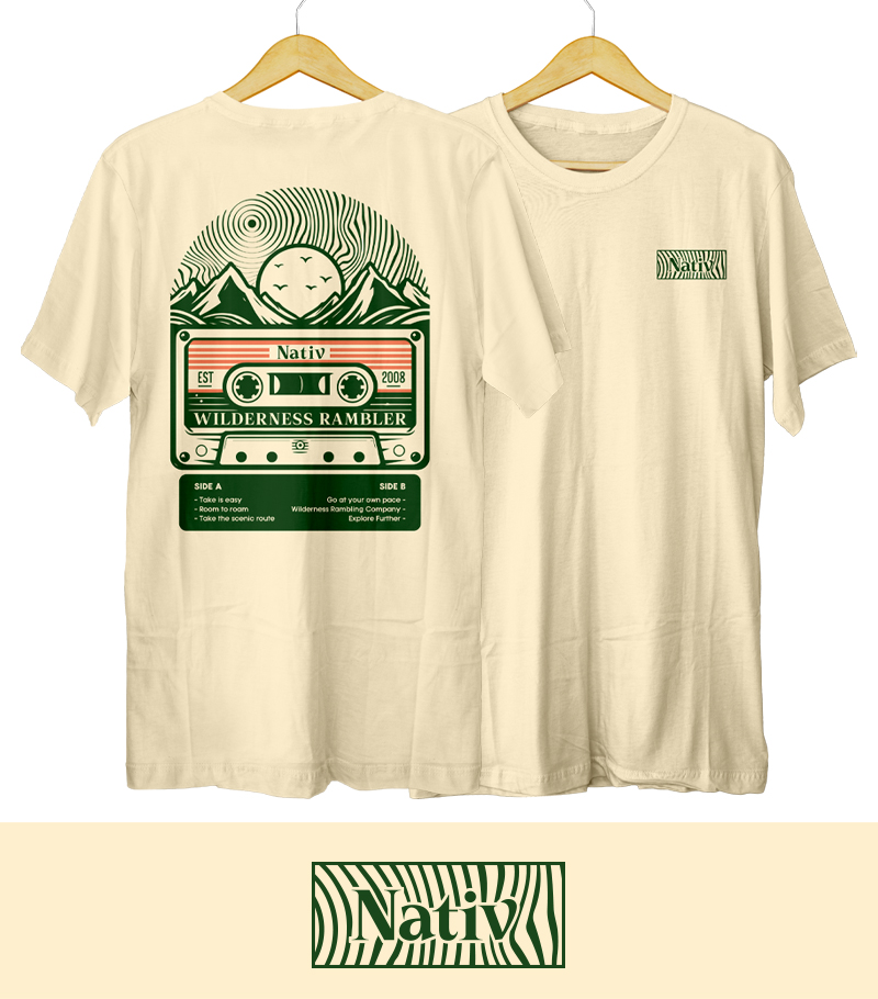 Design de T-shirt par HELLOCRUNK pour NATIV LLC | Design #34953315