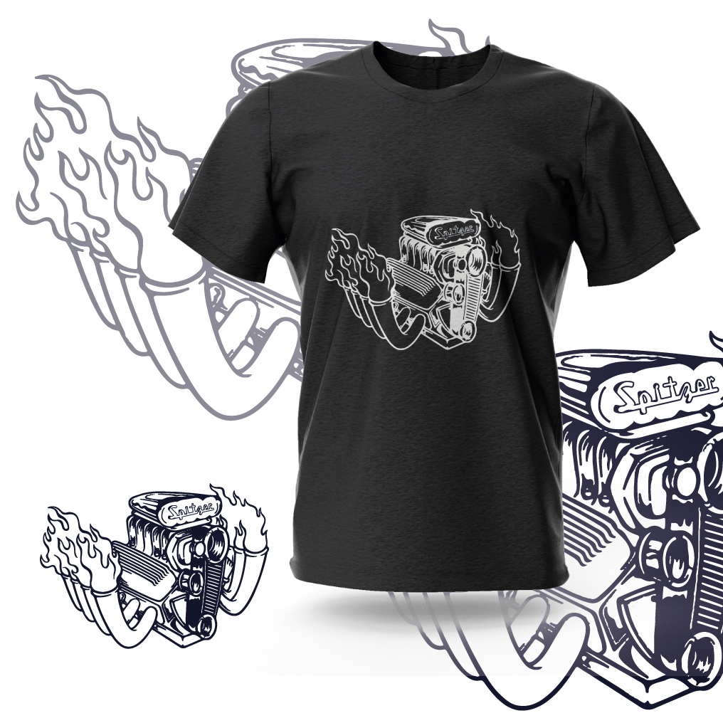 T-shirt Design by Maystro for Hotcards | Design #34914452