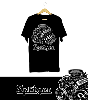 T-shirt Design by HELLOCRUNK for Hotcards | Design #34919057
