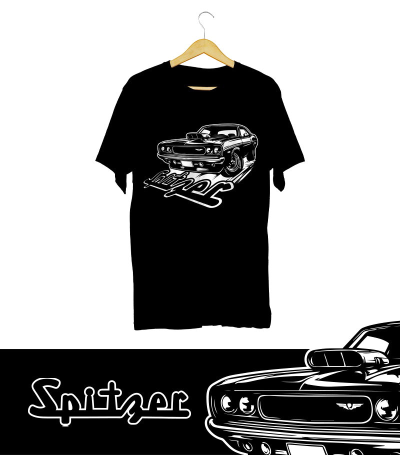 T-shirt Design by HELLOCRUNK for Hotcards | Design #34919234