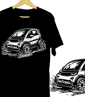 T-shirt Design by HELLOCRUNK for Hotcards | Design: #34981762