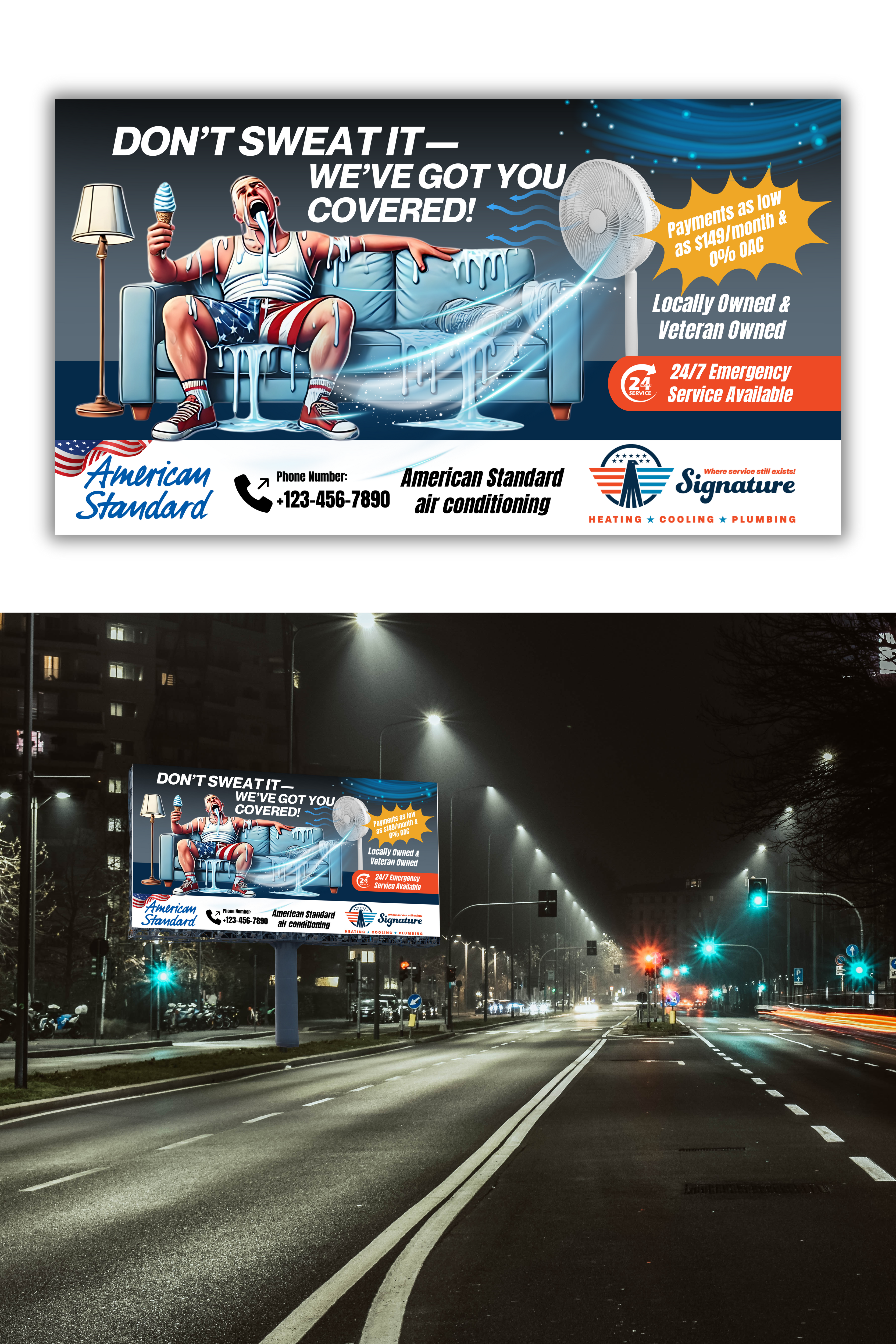 Werbetafel-Design von Custom A für dieses Projekt | Design #34921446