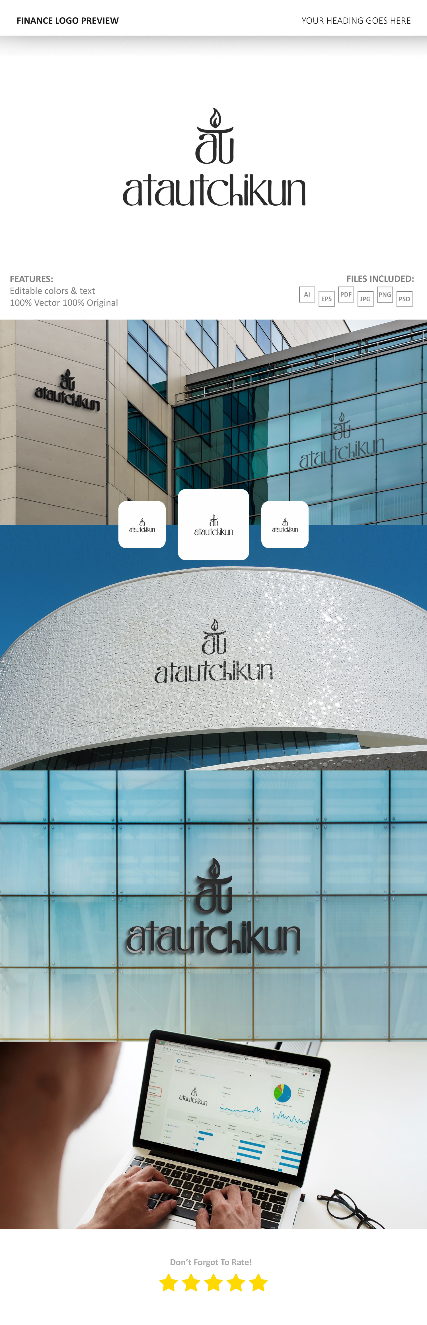 Logo Design by VectorForge for Atautchikun | Design #34928517