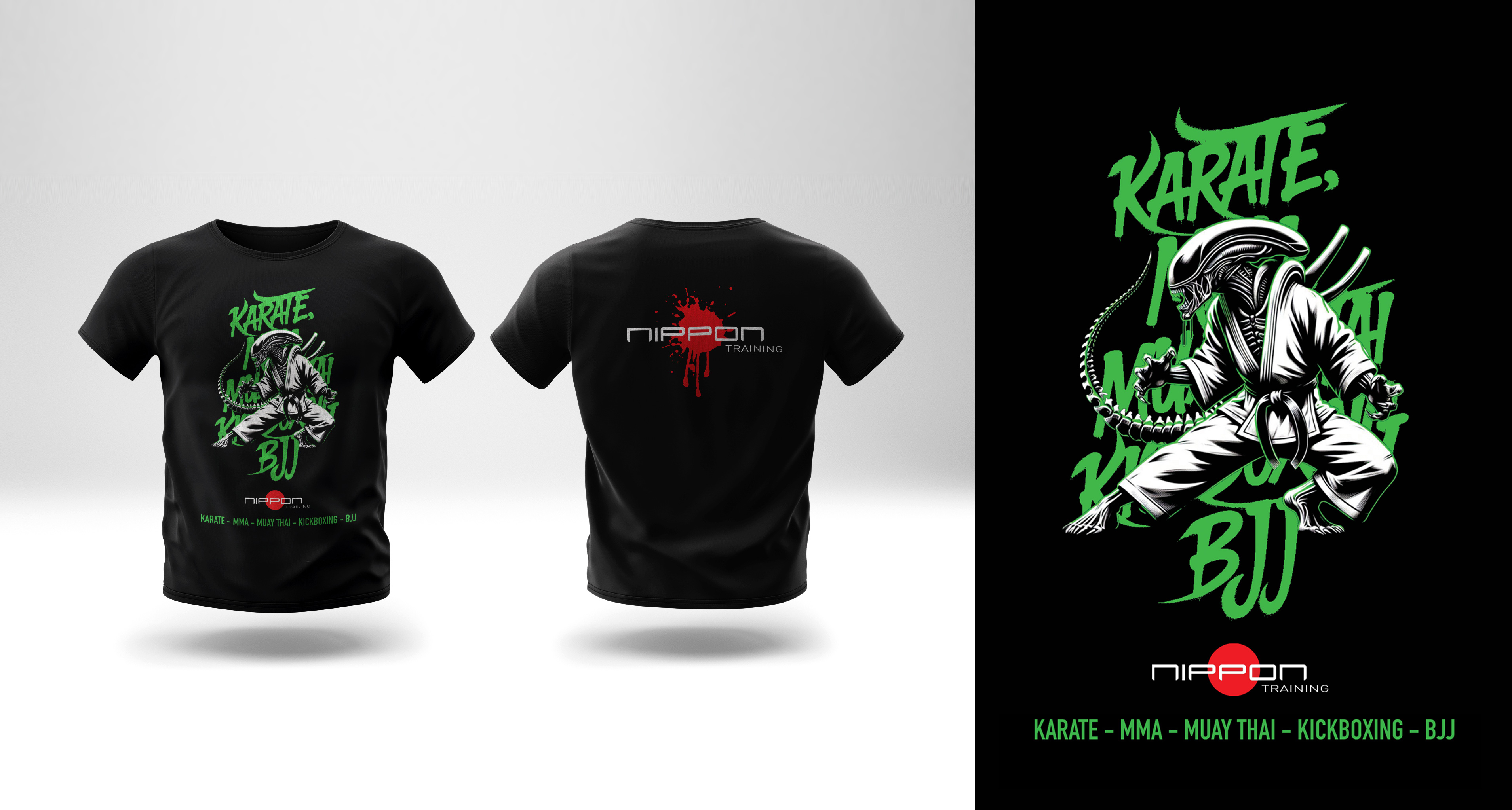 T-shirt Design by Pixel Rain for Nippon Training | Design #34939813