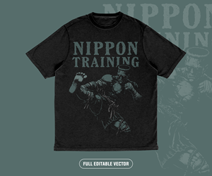 T-shirt Design by Hakaze Std for Nippon Training | Design: #34932715