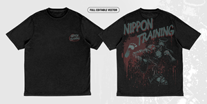 T-shirt Design by Hakaze Std for Nippon Training | Design: #34950741