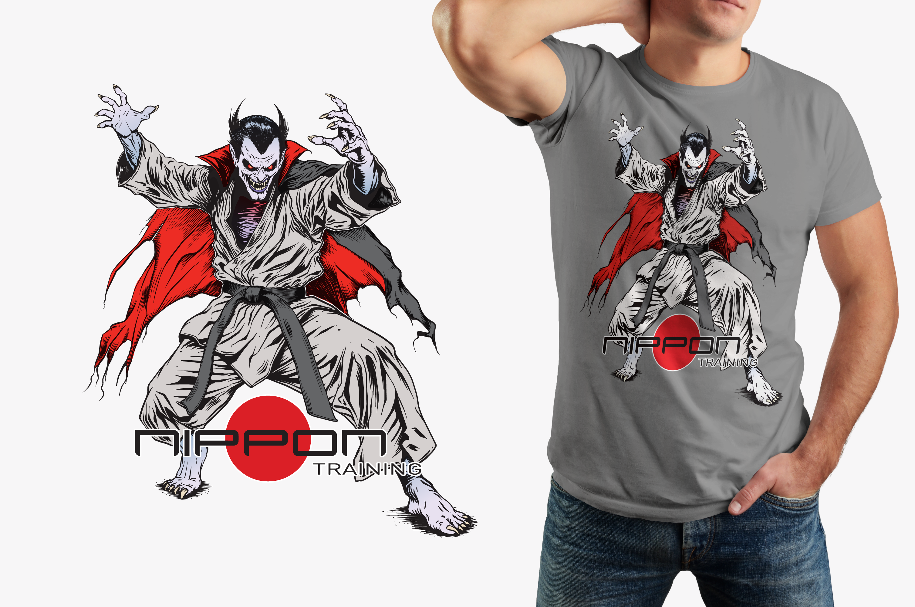 T-shirt Design by Henry Douglas Cruz for Nippon Training | Design #34933673