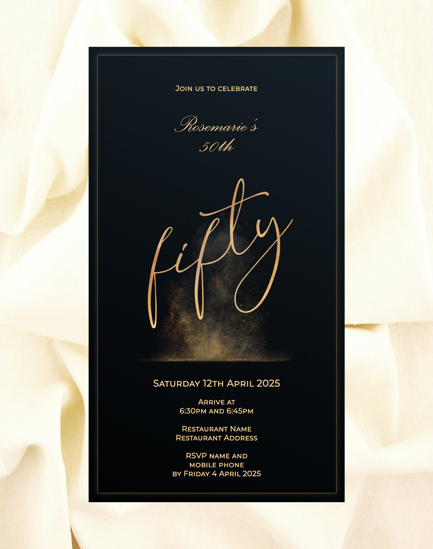 Invitation Design by aneesha_s for Safeguarding Services | Design #34924629