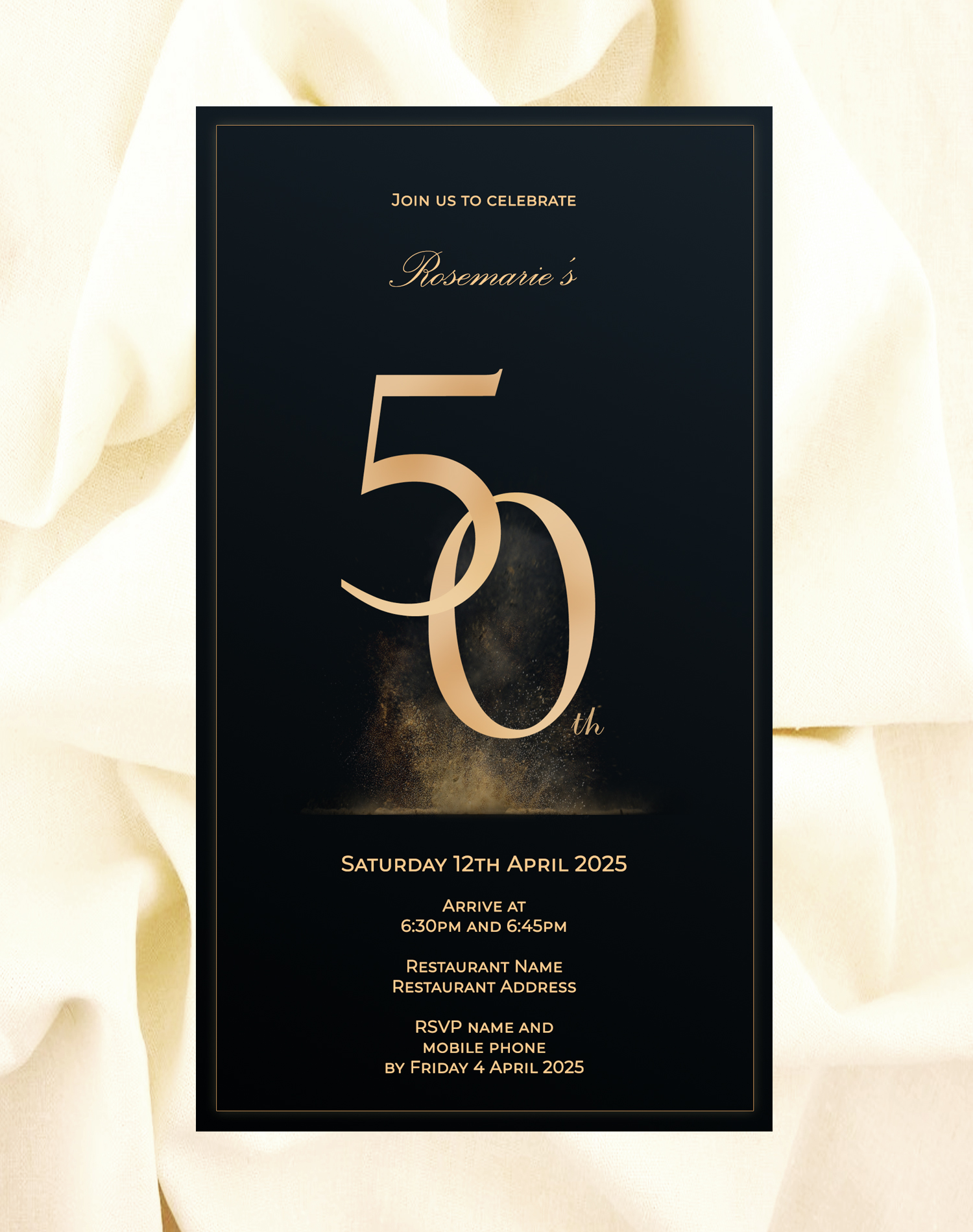 Invitation Design by aneesha_s for Safeguarding Services | Design #34924736