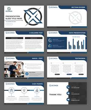 Diseño de PowerPoint por pb para OCENOX LTD | Diseño: #35295522