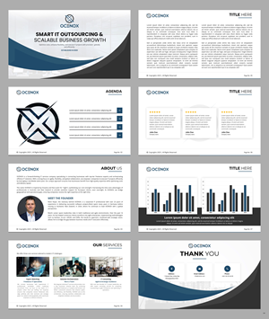 Diseño de PowerPoint por pb para OCENOX LTD | Diseño: #35295525