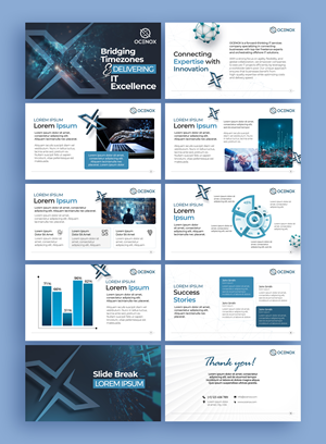 PowerPoint Design by Graphic Guy for OCENOX LTD | Design #35294879