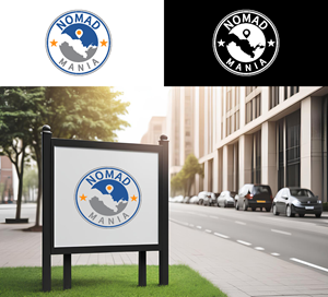 Logo Design by RA-bica for NomadMania | Design: #34930066