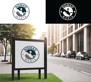Logo Design by RA-bica for NomadMania | Design: #34936707