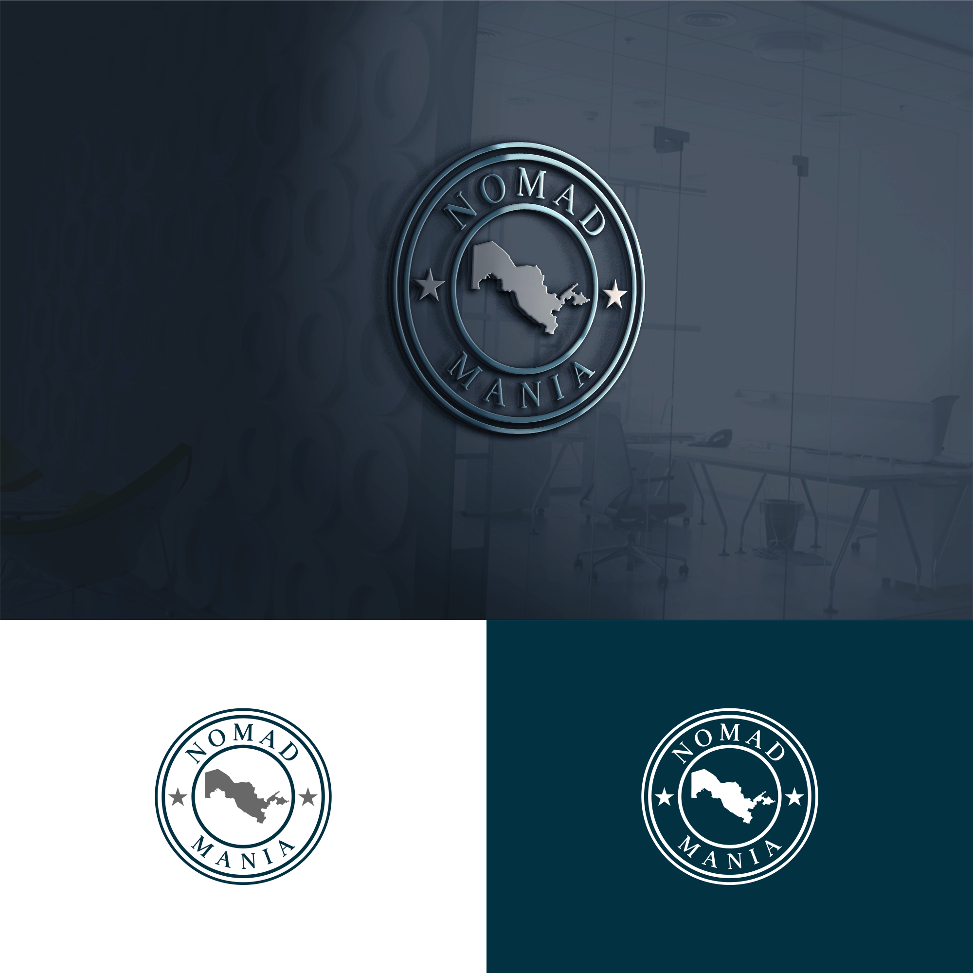 Logo Design by ni9 for NomadMania | Design #34940047