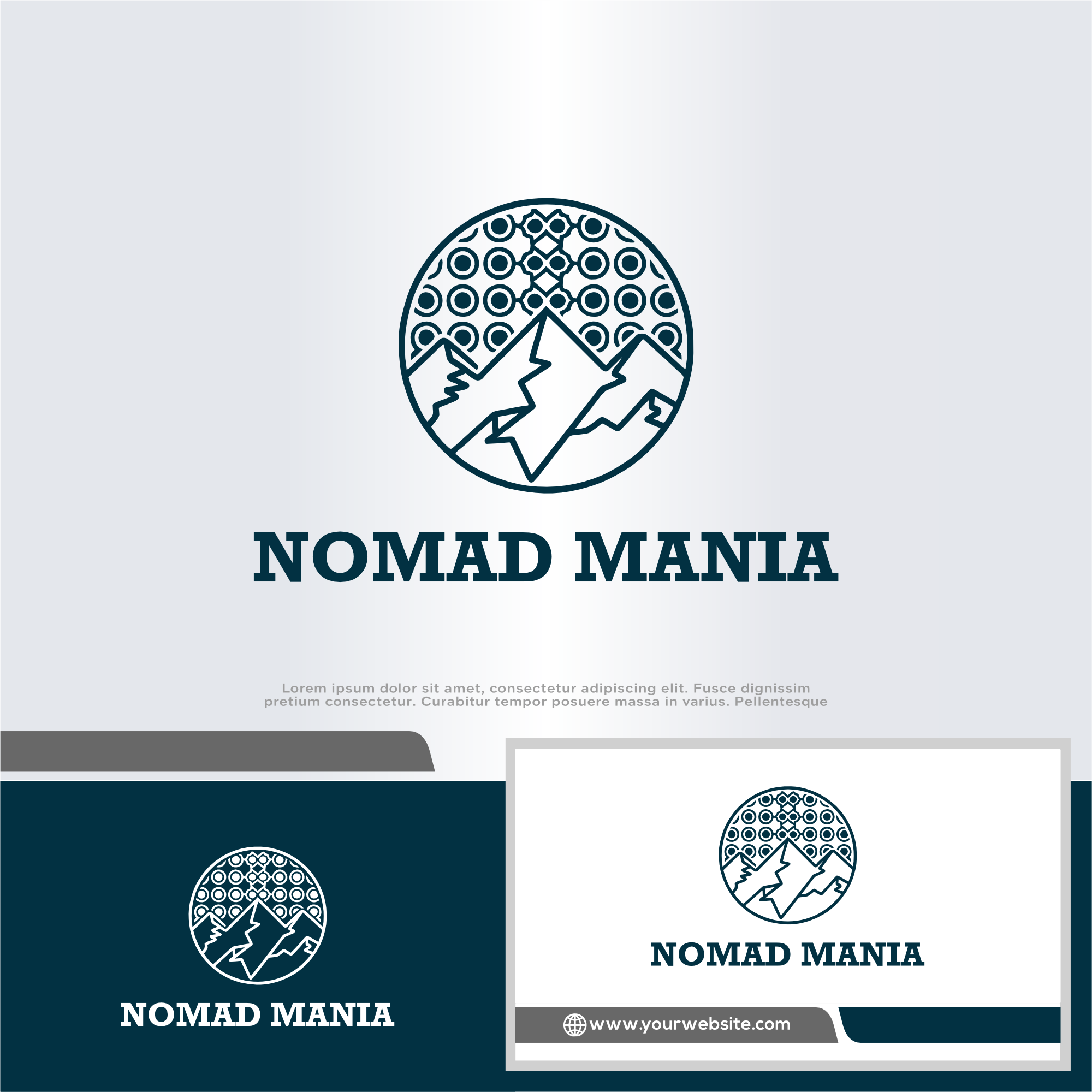 Logo-Design von win it für NomadMania | Design #34944903