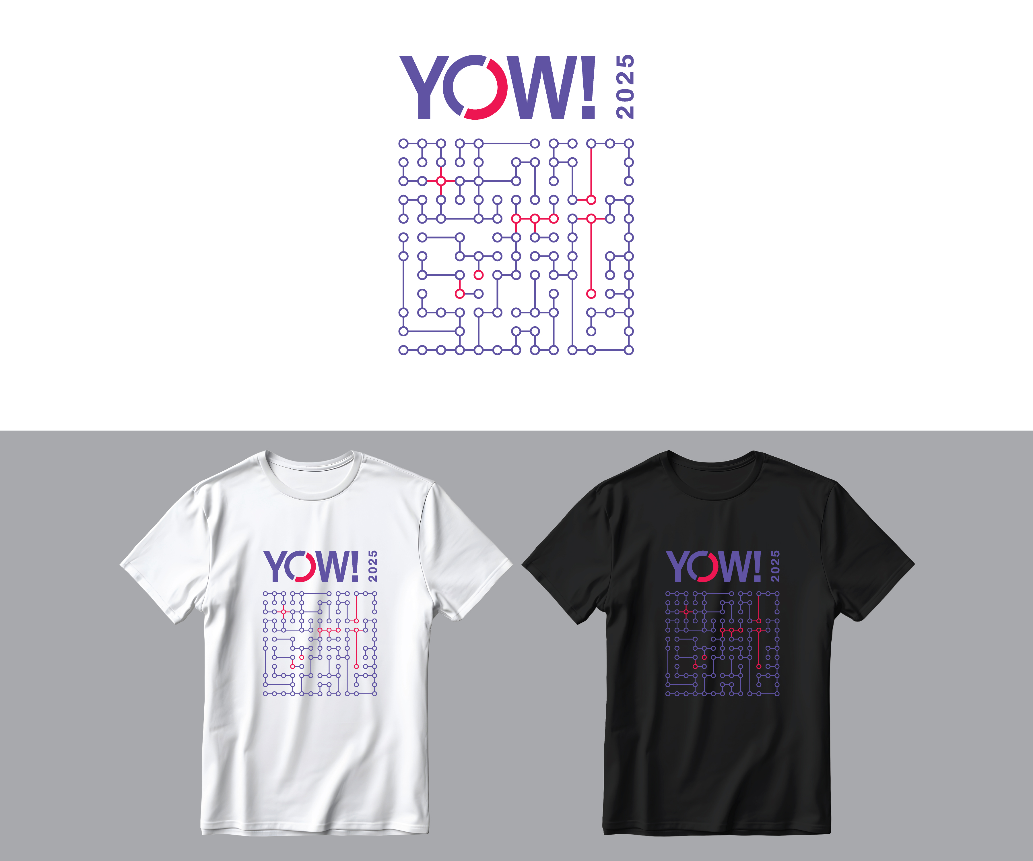 T-shirt Design by Lilie for YOW! Conference | Design #34938914