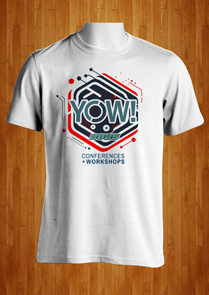 Diseño de Camiseta por MangkuJiwo para YOW! Conference | Diseño #34945455