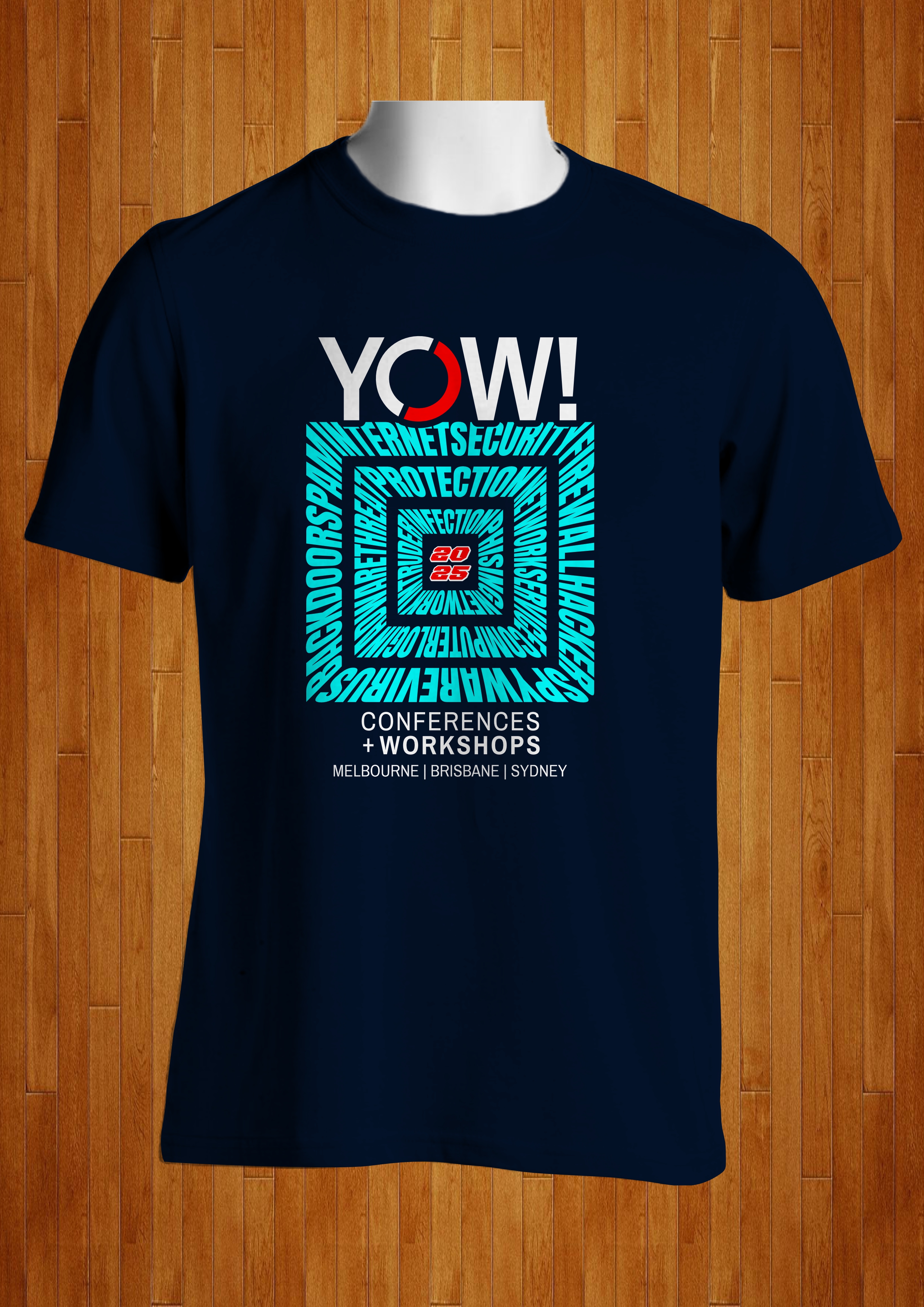 Diseño de Camiseta por MangkuJiwo para YOW! Conference | Diseño #35052857